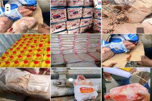 هيئة المواصفات ترفض كميات كبيرة من الدجاج المجمد المستورد الفاسد وتتلف منتجات اخرى في عدن والمهرة وتعز