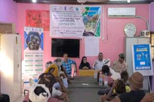 مركز رؤى ينظم محاضرة توعوية لحماية السلاحف البحرية في فقم