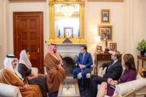 ولي العهد السعودي يعقد اجتماعات موسعة في الكونجرس