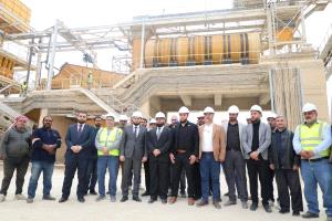 افتتاح معمل غسيل وتجفيف الفوسفات بعد 10 سنوات من التوقف 