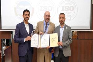 شركة بن عوض النقيب تحتفي باستلام شهادات الجودة العالمية ISO بحضور ممثلين عن وزارة الصناعة والتجارة 
