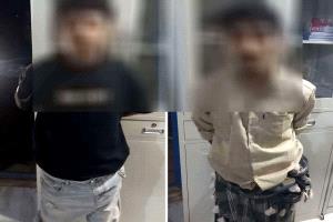 ضبط شابين داخل سيارة في العاصمة عدن وبحوزتهم مخدرات٠