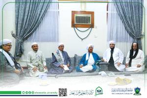 توقيع اتفاقية تعاون أكاديمي بين كلية التعليم عن بُعد بجامعة الوسطية الشرعية ودار المصطفى للدراسات الإسلامية بتريم