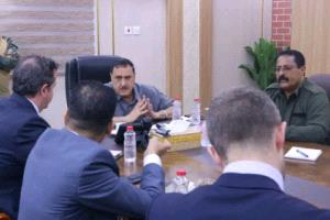 اللواء الشعيبي يستقبل وفداً بريطانياً رفيع المستوى لبحث التعاون الأمني وأوضاع المهاجرين الأفارقة