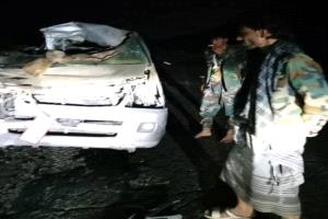 حادث مروري جديد على طريق العرقوب في أبين