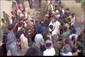 إنقاذ طفلة سقطت في بئر بمديرية رصد يافع
