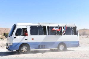 حشود المكلا تتوجه إلى سيئون للمشاركة في مليونية 30 نوفمبر