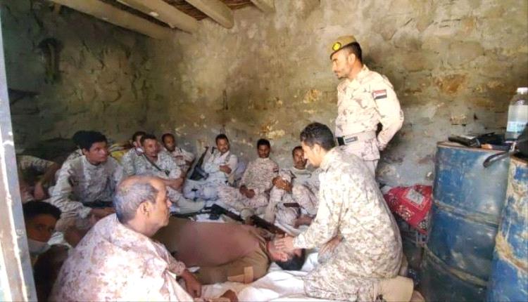 اللواء الثاني مشاة يختتم دورة ميدانية في الإسعافات الأولية لتعزيز جاهزية المقاتلين بجبهات الضالع
