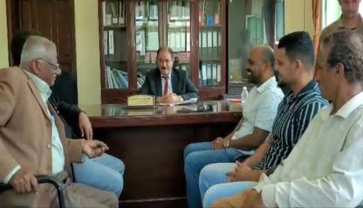 محافظ الضالع يلتقي ممثلي اللجنة الدولية للصليب الأحمر لبحث تعزيز التدخلات الإنسانية