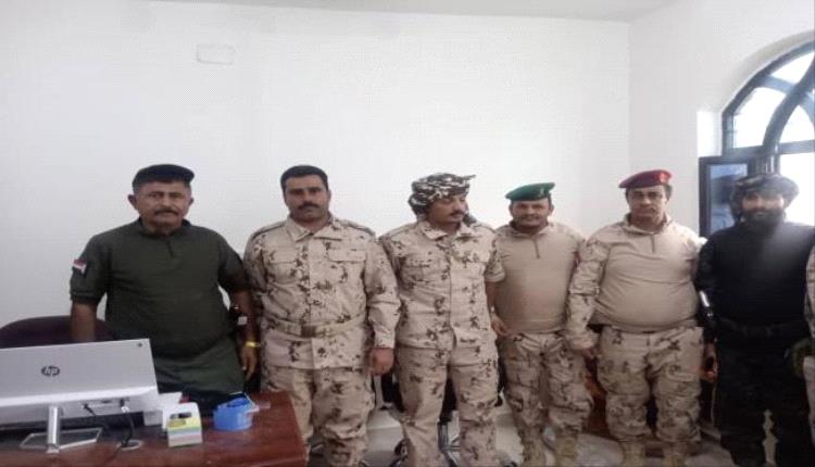 القيادة الجديدة للواء السادس صاعقة تستلم مهامها في محور شبوة

