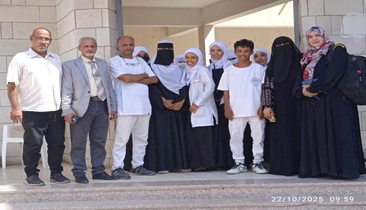 الوكيل الشبحي يتفقد سير العملية التعليمية في معهد د. أمين ناشر الصحي فرع المعلا
