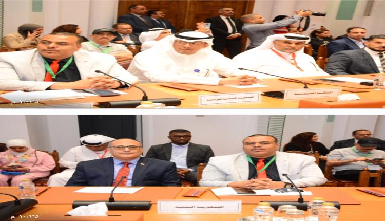 نائب رئيس دائرة العلاقات بالجامع الحضرمي يشارك في مؤتمر المجتمع المدني والشباب العربي بالقاهرة