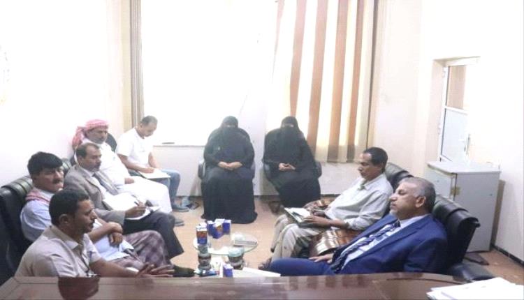 فريق التوجيه الرئاسي يطلع على نشاط مكتب الشؤون الاجتماعية والعمل بالمهرة
