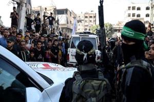 حماس تعلن انتشال جثتي أميرام كوبر وساهر باروخ