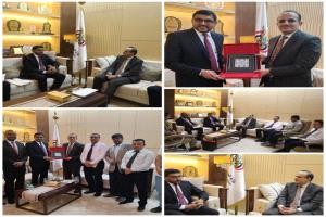 وزير الصحة يبحث مع نائب رئيس البعثة الهندية لدى بلادنا آفاق التعاون الصحي المشترك