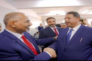 الرئيس عيدروس الزُبيدي يلتقي برجل الأعمال الشيخ محسن القشم  بالضالع