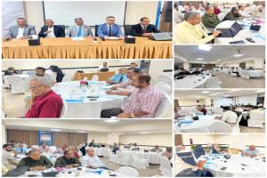 ورشة عمل حول زيادة القدره على التكيف مع المناخ 