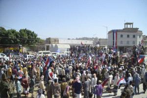 الآلاف من أنصار الحراك الجنوبي بالضالع يحيون الذكرى الـ٦٢ لثورة ١٤ اكتوبر 