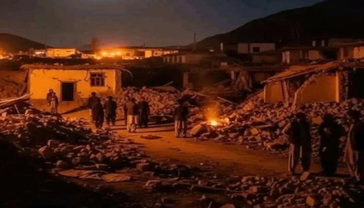 مقتل 9 في زلزال قوي هز جنوب شرق أفغانستان