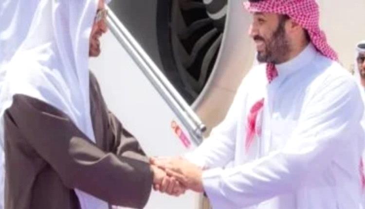 ولى العهد السعودى يستقبل الشيخ محمد بن زايد فى الرياض