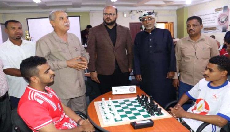 تدشين بطولة الشطرنج الفرقية لأندية ساحل حضرموت بالمكلا
