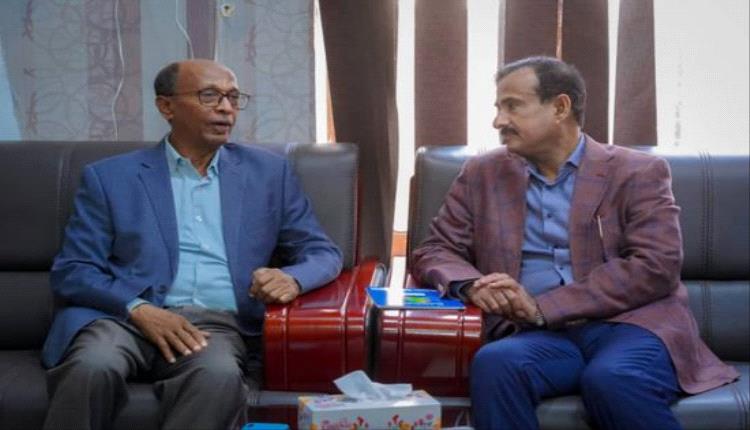 بن الوزير وباسمير يتفقان على سرعة تشغيل ميناء قنا التجاري