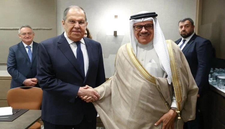 لافروف والزياني يبحثان تطوير التعاون الروسي البحريني