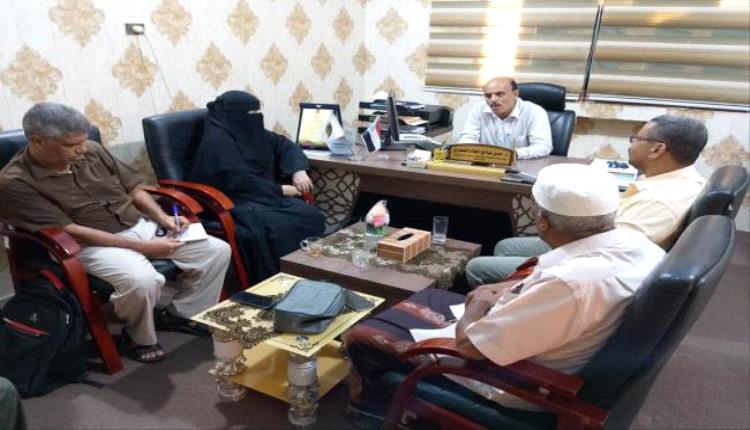 د. العمودي يلتقي رئيس مركز المعرفة للدراسات والابحاث
