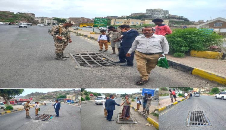 مدير عام "القاهرة" يوجه بتغيير شبك عبارات تصريف السيول في شوارع المديرية