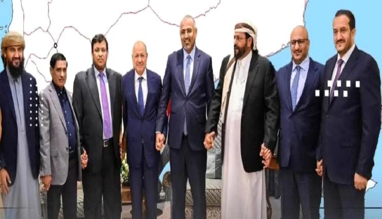 تطور خطير داخل نقسام داخل مجلس القيادة الرئاسي يهدد بالاطاحة برئيسه العليمي