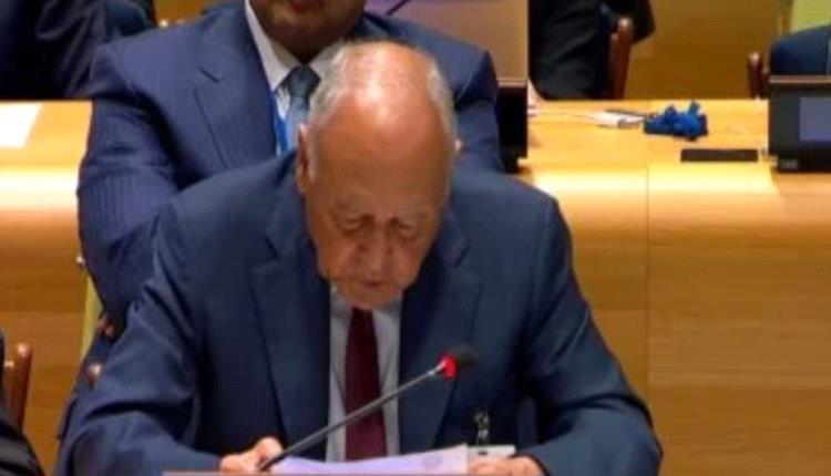 أبو الغيط: أى ترتيبات تتعلق بغزة يجب قيامها على انسحاب إسرائيلى كامل من القطاع