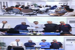 اختتام البرنامج التوعوي لموظفي "مؤسسة موانئ البحر العربي" وتكريم المشاركين من قبل قيادة المؤسسة 