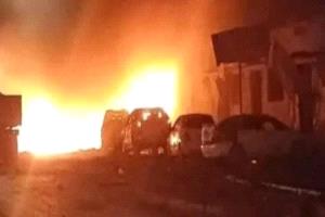 إصابة 16 شخصا جراء انفجار أحد مخازن الذخيرة فى مصراتة الليبية