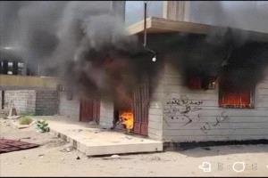 حريق يلتهم منزل صحفي في عدن


