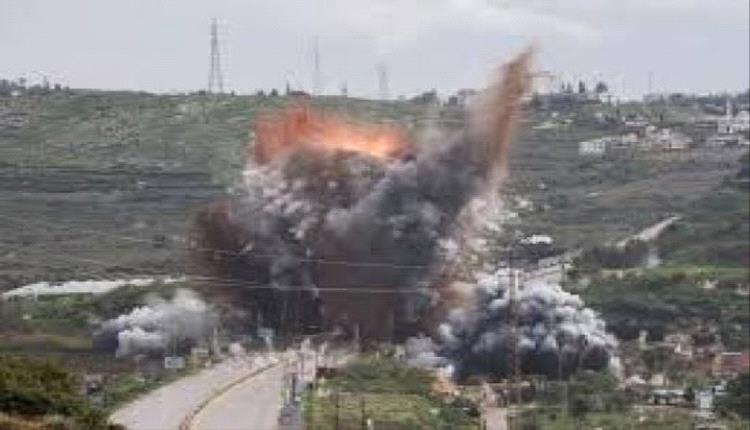 إسرائيل تدمر جسرًا شرقي لبنان