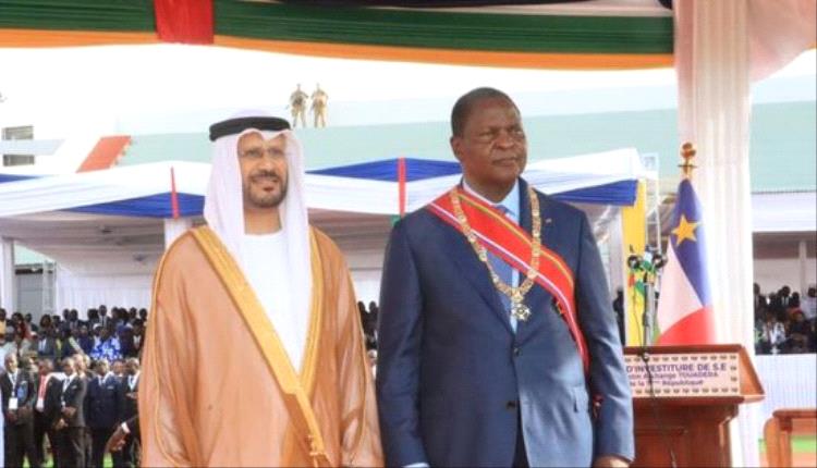 سفير الإمارات لدى أفريقيا الوسطى يحضر مراسم تنصيب الرئيس تواديرا