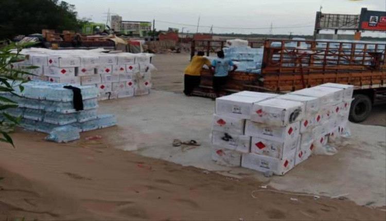 قوات الأمن بلحج يضبط شحنة مبيدات حشرية منتهية الصلاحية