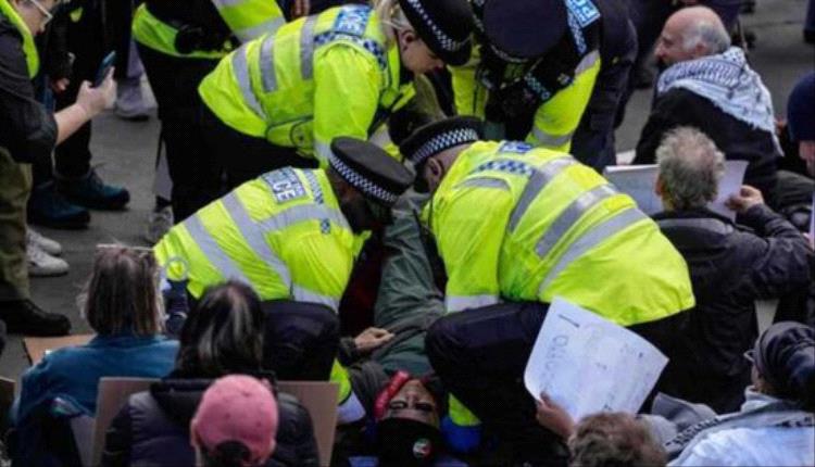 اعتقال 523 شخصًا في بريطانيا بسبب حظر فلسطين أكشن