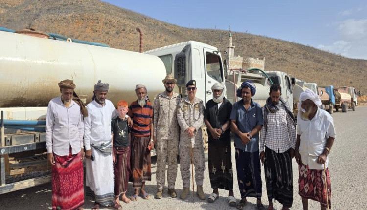 استمرار حملة السقاية الإنسانية لقوة 808 للدعم والإسناد تصل إلى مركز قبهتن غرب جزيرة سقطرى*
