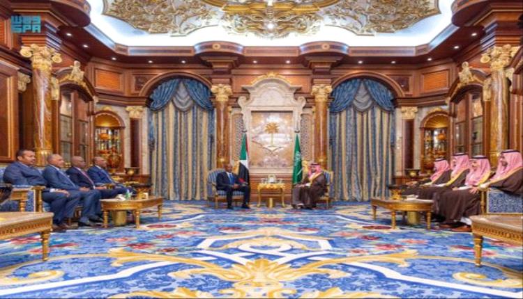 ولي العهد⁩ السعودي يلتقي البرهان في جدة