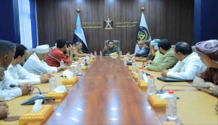 أمانة الانتقالي تثمن مواقف الاتحاد العام لقبائل الجنوب العربي