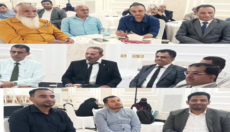 الشعبي واليزيدي يشاركان في اللقاء التشاوري الثالث بإعداد الإستراتيجية الصحية الوطنية