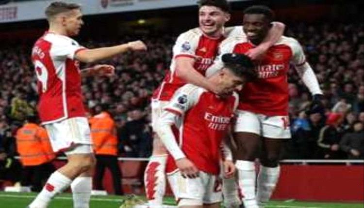 إيزي يعيد أرسنال لصدارة الدوري بعد الفوز على نيوكاسل