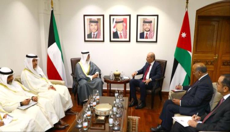 وزير الخارجية الأردني يلتقي نظيره الكويتي