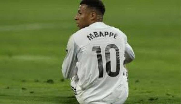 إصابة الفرنسي مبابي في عضلات الفخذ الخلفية قبل كأس العالم..