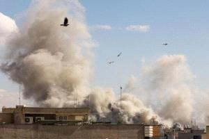 انتشال قتيلين من تحت حطام مبنى في حيفا دمره صاروخ إيراني