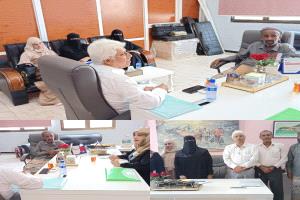 " المشجري وكتبي يناقشان التنسيق المشترك بين مكتبي الثقافة والسياحة في العاصمة عدن "