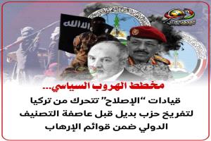 مخطط الهروب السياسي… قيادات “الإصلاح” تتحرك من تركيا لتفريخ حزب بديل قبل عاصفة التصنيف الدولي ضمن قوائم الإرها..ب
