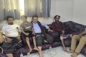 الحالمي يعزي أسرة الشهيد عبدالرحمن الشاعر عقب اغتياله