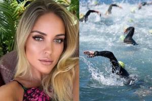 نهاية مأساوية لبطلة ترياثلون خلال السباق 
